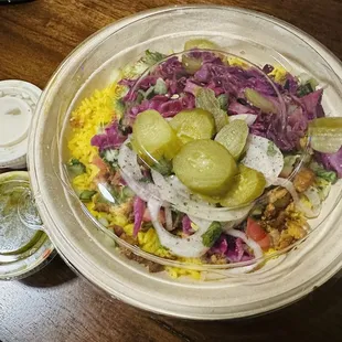 Chicken Shawarma Basmati Rice Bowl