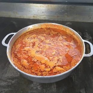 a pot of stew