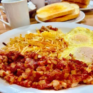 Corned Beef Has &amp; Eggs