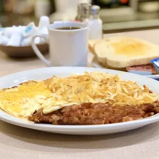 Corned Beef Hash &amp; Eggs