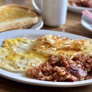 Corned Beef Hash &amp; Eggs