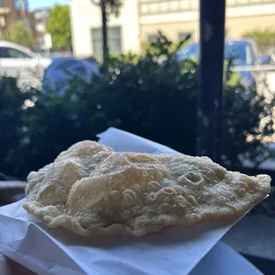 Cheese and Dill Chebureki