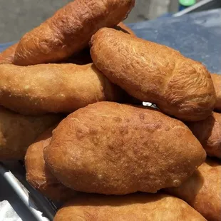 Piroshki (beef &amp; cheese, chicken, potato &amp; onion, or cabbage)