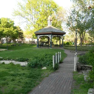 Gazebo. Looking to the East.