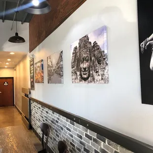 Wall art inside