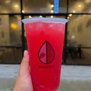 Strawberry Green Tea