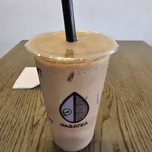 Chocolate milk tea  -Large ($7)