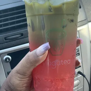 Matcha Strawberry Tea