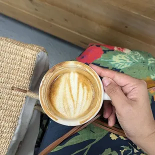 Oat milk cappuccino
