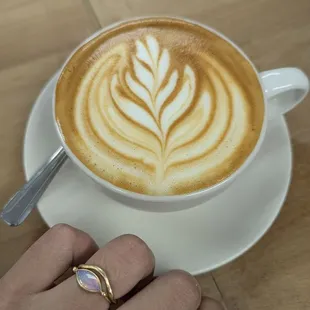 Oat milk cappuccino