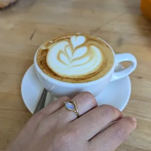 Oat milk cappuccino