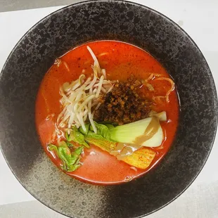 Spicy sesame ramen.