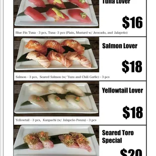 sushi and sashimi