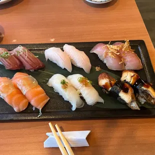 sushi, sashimi, sushi and sashimi, food