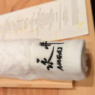 Hot towel so sweet &amp; warm