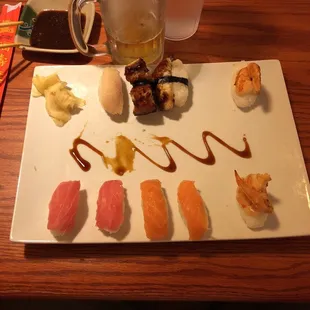 sashimi, sushi, food, sushi and sashimi