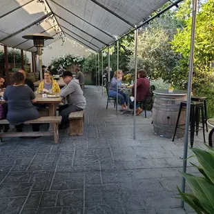 Outdoor seating/ patio