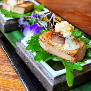 Aburi Tuna with foie gras