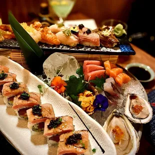 Omakase premium set for 2 is the MUST!