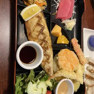 Chef's Bento Box- Grilled Mackerel