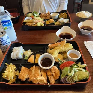 Pork katsu bento box