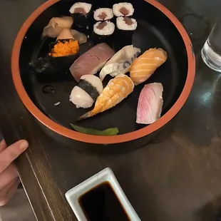 Sushi and Sashimi