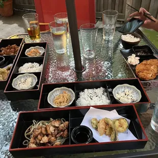 Dinner Boxes and Pork Cutlet