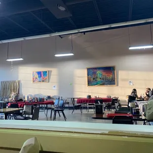 interior, sushi and sashimi