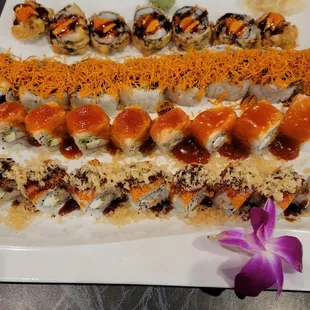 food, sushi and sashimi