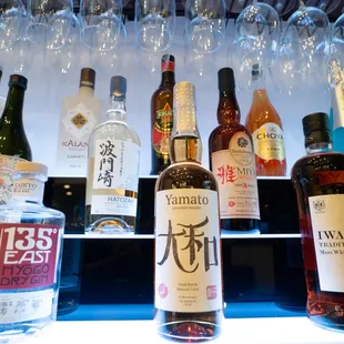 Over 15 kinds of Japanese whisky