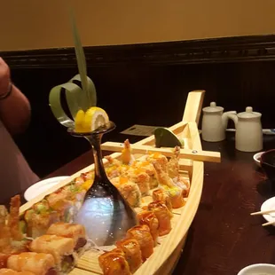 Boat 5 roll soooo yummie