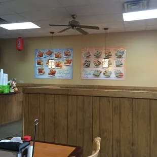 Small. Store front location