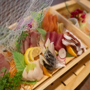 sashimi, sushi, food, sushi and sashimi