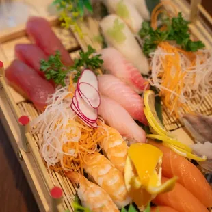 sashimi, sushi, food, sushi and sashimi