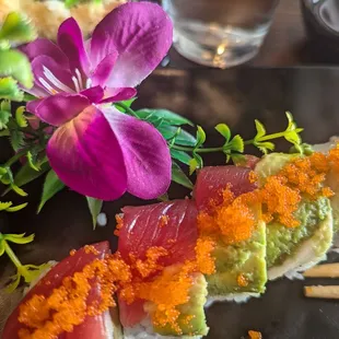 sushi and sashimi, food