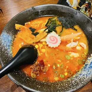 Spicy Seafood Ramen