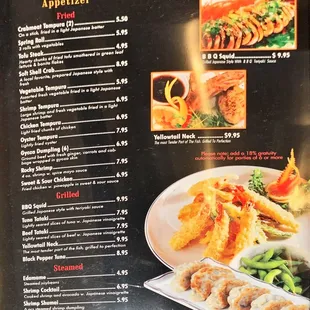 Updated menu (soft cover) page 4
