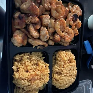 Chicken and Shrimp Hibachi