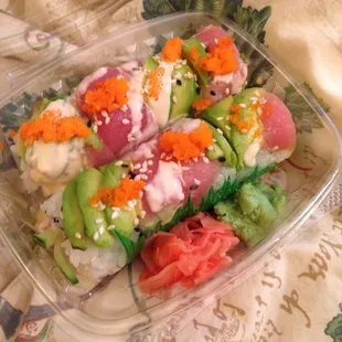 Bang bangu sushi for under $9