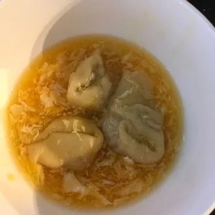 Wonton and Egg Drop Soup