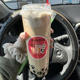 Creamy Coffee With Boba