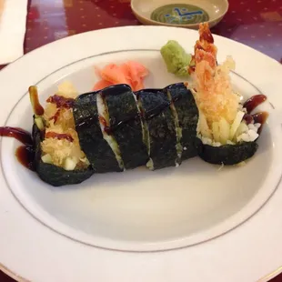 Tempura shrimp roll