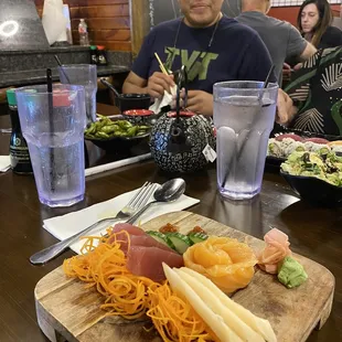 a man sitting at a table in a restaurant