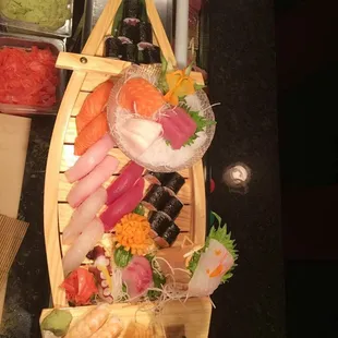food, sushi and sashimi, sushi, sashimi