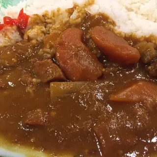 Beef Stew Curry Rice
