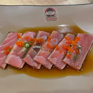 Tuna sashimi