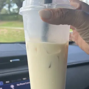 Brown sugar boba tea