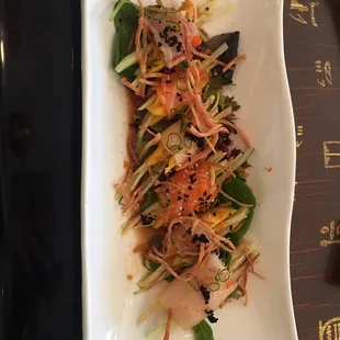 Special appetizer! Salmon and white tuna!