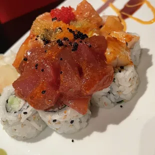 Bang Bang Special Roll Dinner