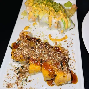 sashimi, sushi and sashimi, sushi, food